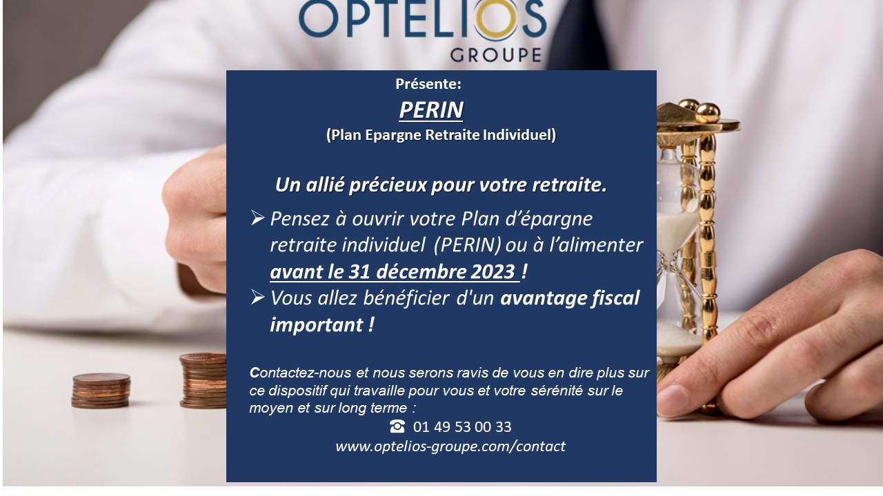 PERIN – Un allié précieux pour votre retraite